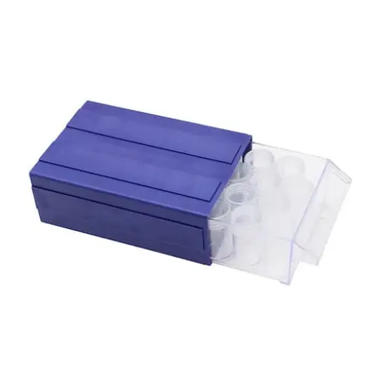 Sparkly Selections Blue Diamond Art Container Drawer with 20 Bottles {1}