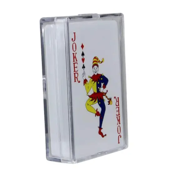 Swim Central Blue Waterproof Swimming Pool Card Deck {5}