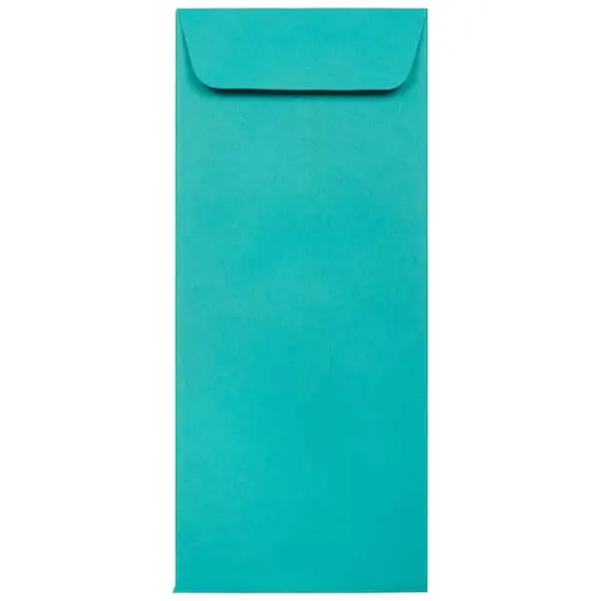 JAM Paper #10 Sea Blue Recycled Policy Business Envelopes, 25ct. {1}