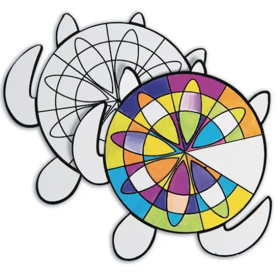 S&S&reg; Worldwide Velvet Art 3D Turtle, 24ct. {3}