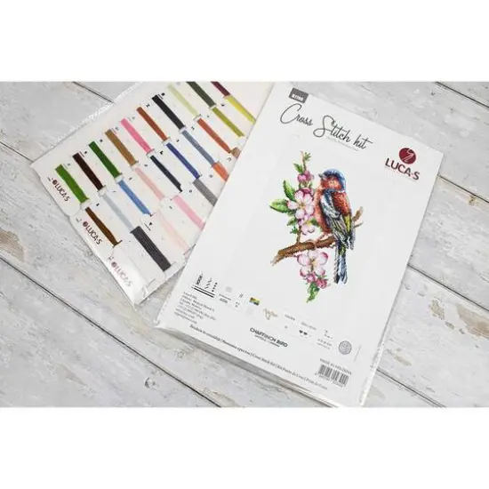 Luca-s Chaffinch Bird Counted Cross Stitch Kit {6}