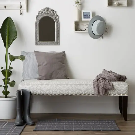 DII&reg; Mineral Variegated Plaid Recycled Yarn Rug Set, 2ft. x 3ft. {4}