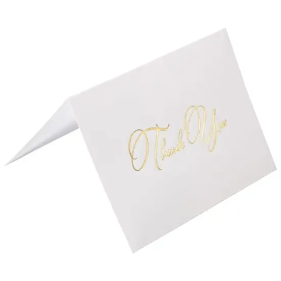 JAM Paper 5.375" x 7.75" Elegant Thank You Cards & Envelopes, 25ct. {3}
