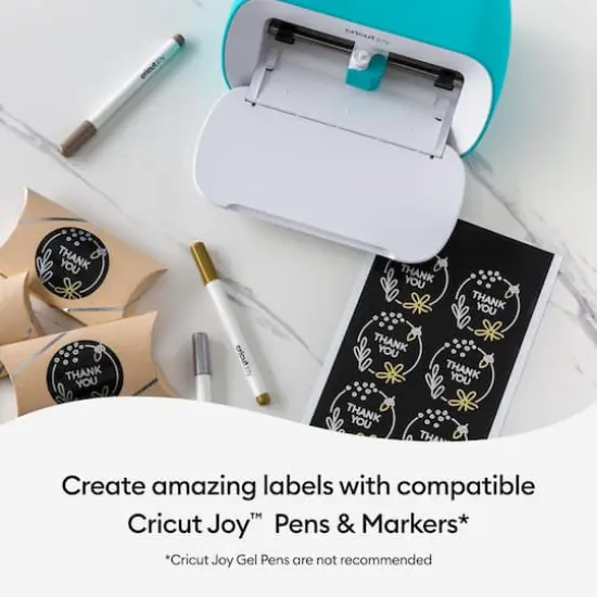 Cricut Joy&trade; Smart Label&trade; Removable Writable Vinyl, Black {5}