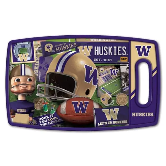  Washington Huskies Retro Series Cutting Board Assorted {1}