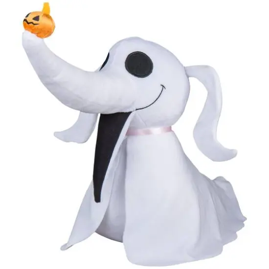 23.5" Zero Halloween Greeter with Jack-o'-Lantern Nose {1}