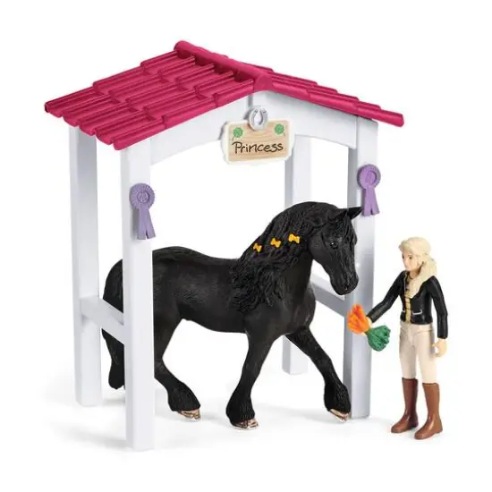 Schleich Horse Club Horse Box with Tori & Princess Playset {5}