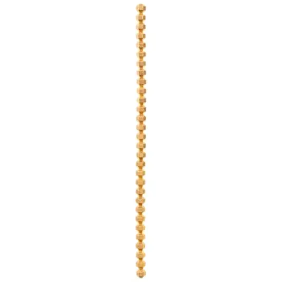 Gold Metal Rondelle Beads, 6mm by Bead Landing&trade; {4}