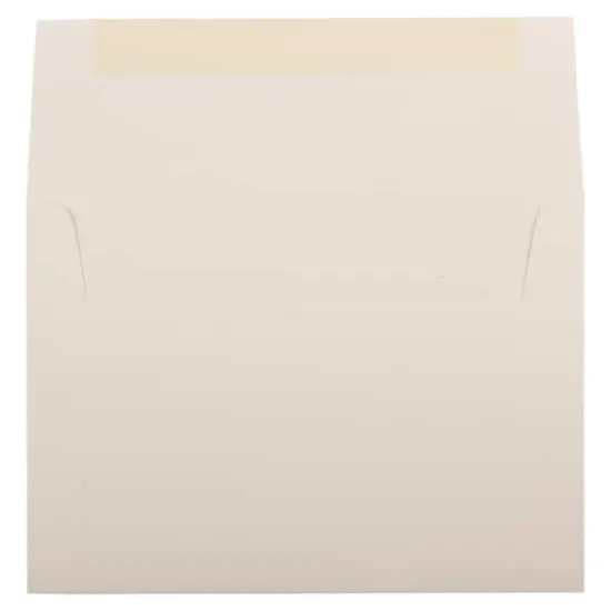 JAM Paper A7 Strathmore Invitation Envelopes, 50ct. Natural White Linen {4}
