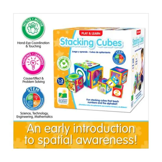 Play & Learn - Stacking Cubes {11}