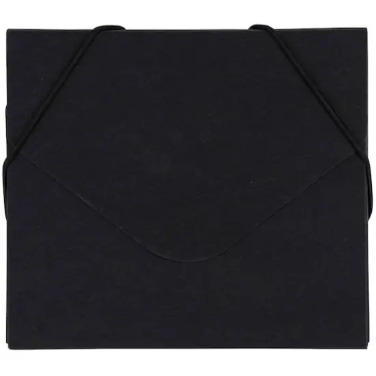 JAM Paper Black Kraft CD Size Portfolio {1}