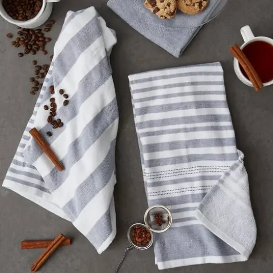 DII&reg; French Blue French Terry Dish Towels, 3ct. {9}