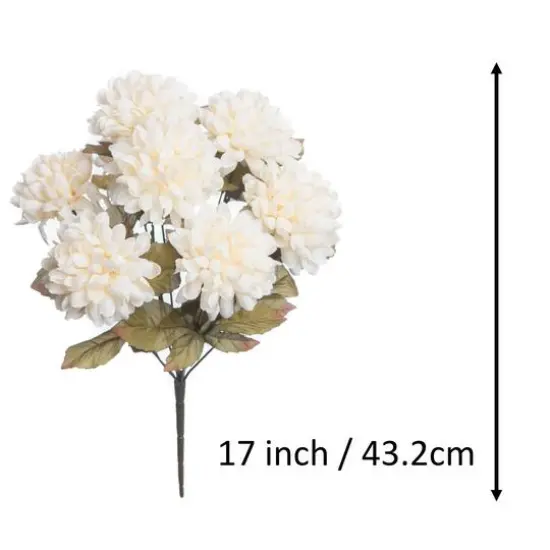 17" Mum Water Resistant Bush by Ashland&reg; Cream {4}