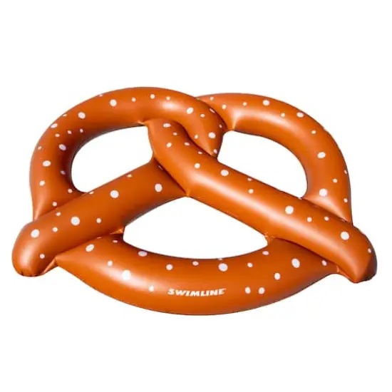 Swimline 60" Inflatable Pretzel Pool Float {1}