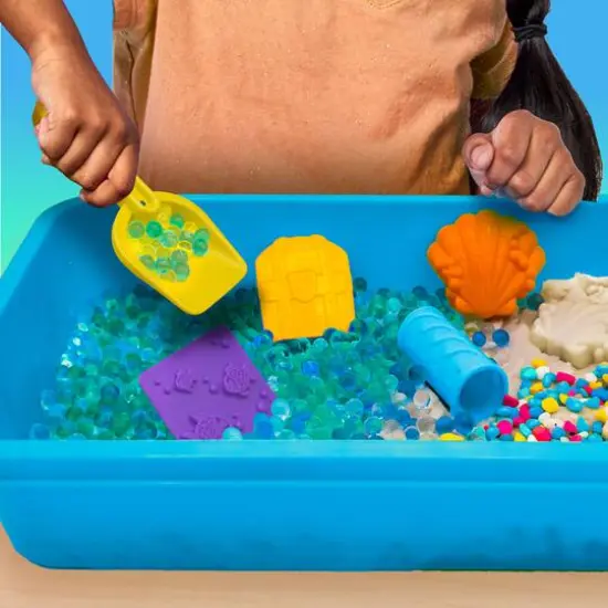 Horizon Made by Me Sea Life Sand Castle Sensory Bin {6}