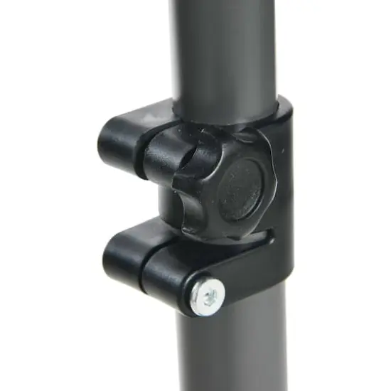 Hello Honey&reg; Modern Adjustable C-Shaped End Table Gray {7}