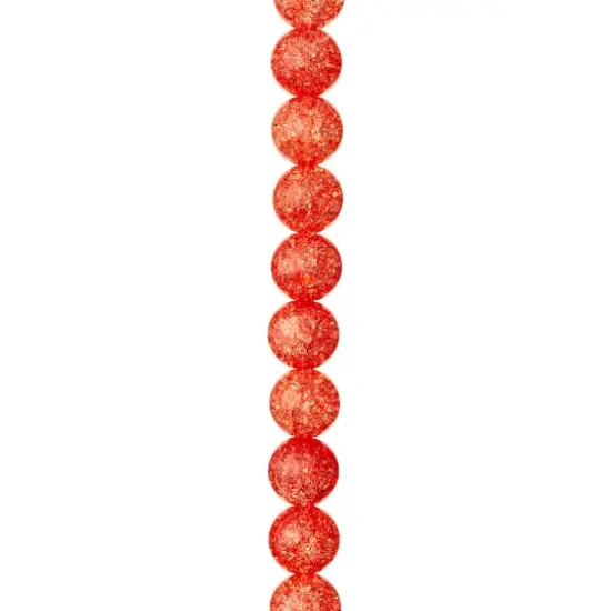 Red Crackled Quartzite Round Beads, 10mm by Bead Landing&trade; {1}