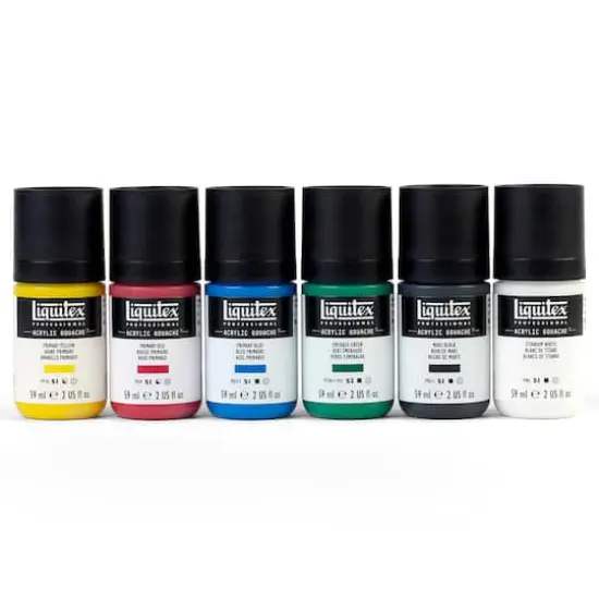 Liquitex&reg; Professional Primaries 2oz. Acrylic Gouache, 6ct. {2}