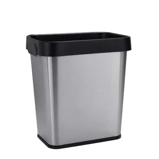 Bath Bliss 8L Stainless Steel Waste Bin {1}