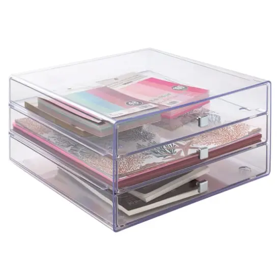 Clear 3-Drawer Organizer by Simply Tidy&trade; {5}