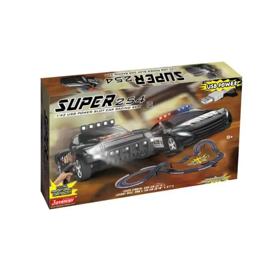 Joysway&reg; Super 254 USB Power Slot Car Racing Set {1}