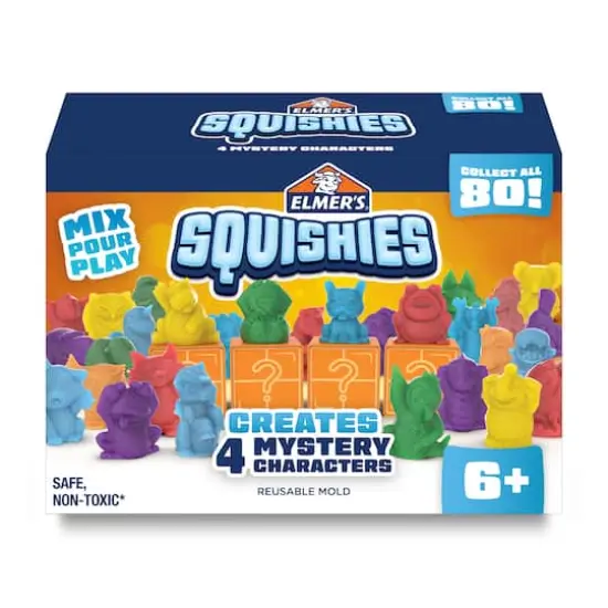 Elmer's&reg; Squishies 4 Character Kit {1}