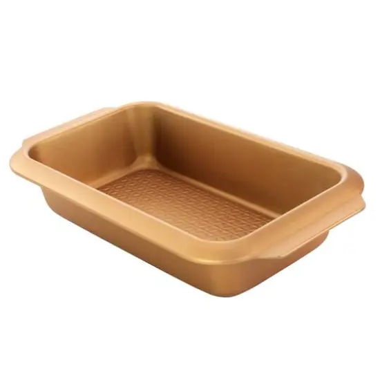 Gibson Home Country Kitchen 13.8" Copper Carbon Steel Loaf Pan {5}