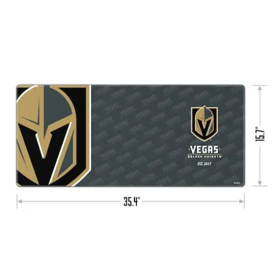 NHL Logo Series Desk Pad Vegas Golden Knights {4}