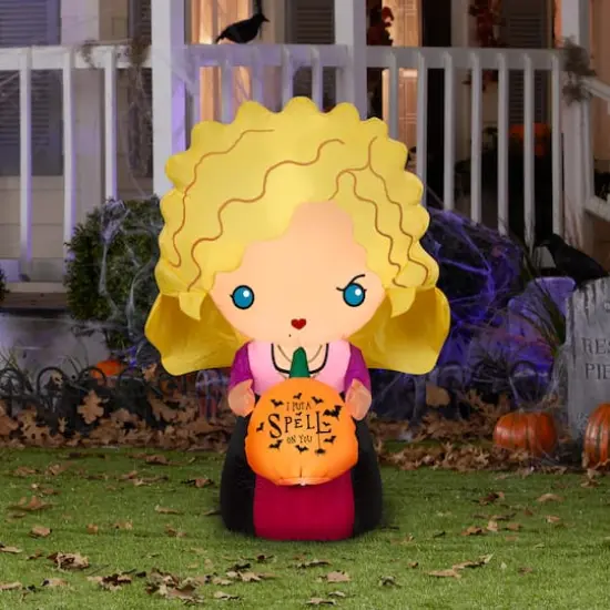 3.5ft. Airblown&reg; Inflatable Hocus Pocus Sarah {3}