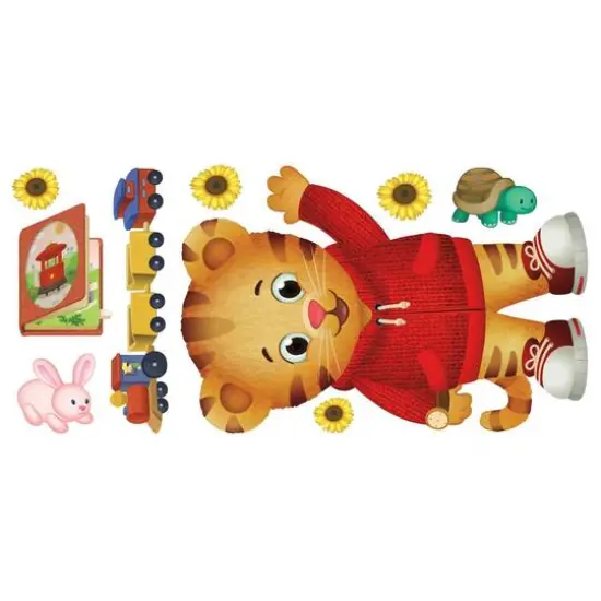 RoomMates Daniel Tiger Peel & Stick Giant Wall Decals {3}