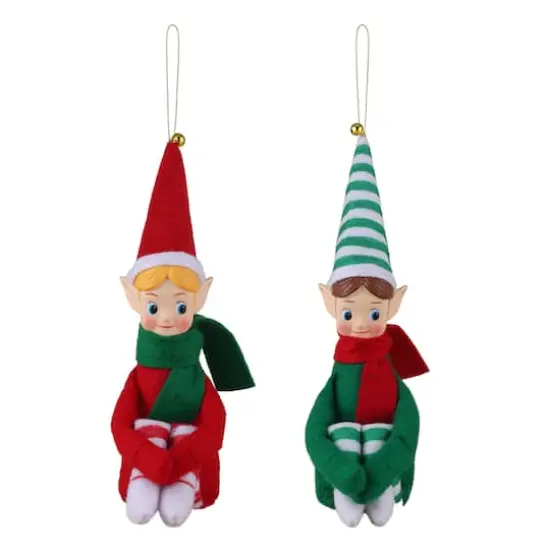 Mr. Christmas Recordable Knee Hugger Elves Set {1}