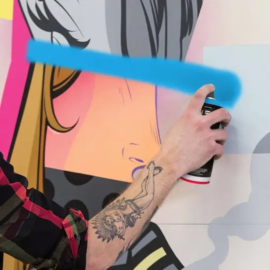 Ironlak Acrylic Spray Paint Torquay {5}