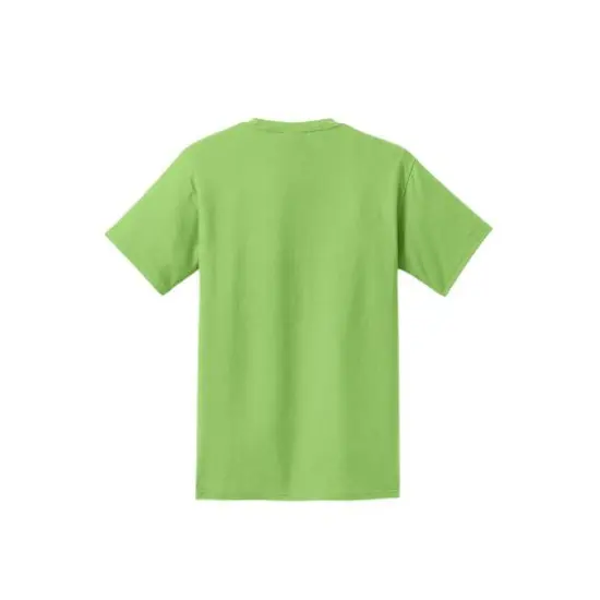 Port & Company&reg; Essential Pocket T-Shirt Lime {4}