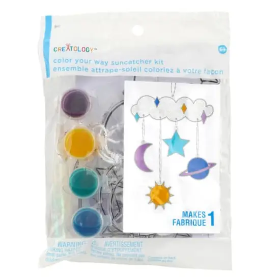 Color Your Way Galaxy Suncatcher Kit by Creatology&trade; {3}