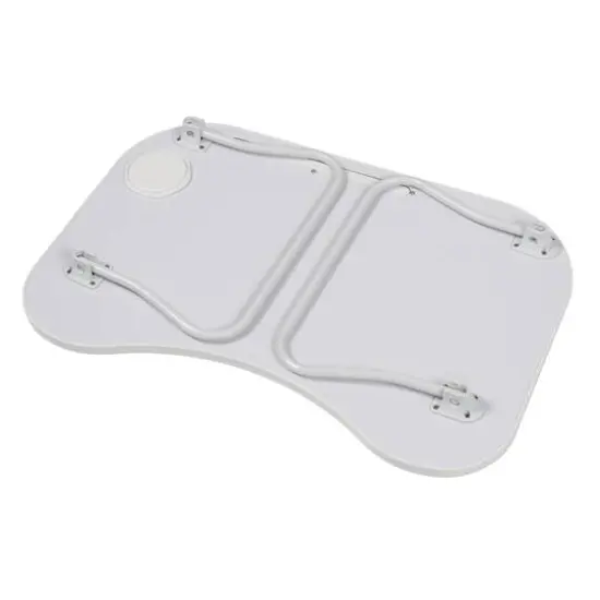 Gray & White Collapsible Folding Lap Desk {4}