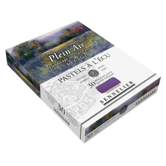 Sennelier Plein Air Landscape Colors Extra-Soft Pastel Half Stick Set, 30ct. {3}