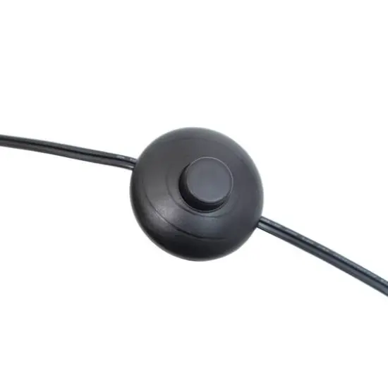 Lalia Home 5ft. Black Matte 1 Light Beacon Floor Lamp with Clear Glass Shade {8}