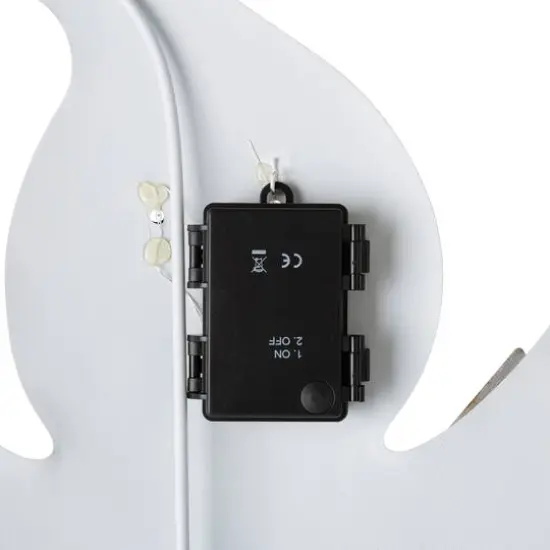 Glitzhome&reg; 32" Lighted Metal Halloween Ghost Yard Stake {8}