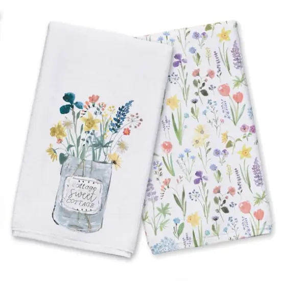 Cottage Sweet Cottage Tea Towel Set {1}