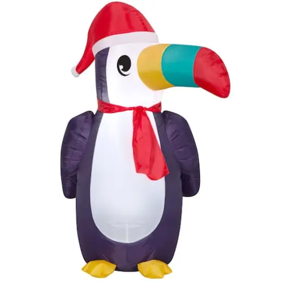 3.5ft. Airblown&reg; Inflatable Christmas Toucan {1}