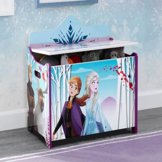 Delta Children Frozen II Deluxe Toy Box {4}