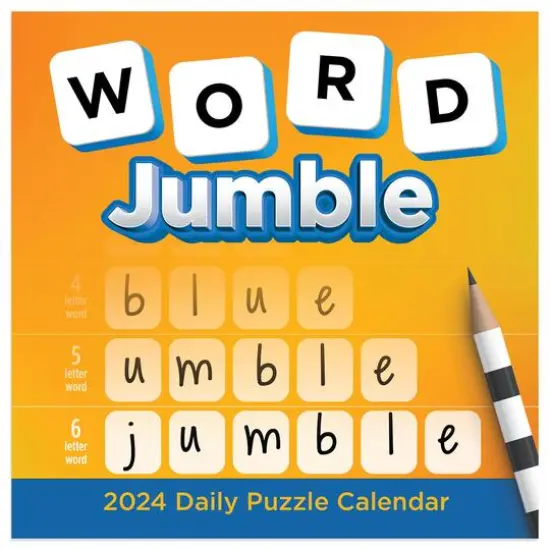 TF Publishing 2024 Word Jumble Daily Desktop Calendar {5}