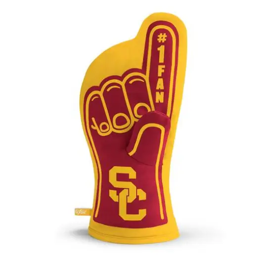 Quilted No.1 Oven Mitt USC Trojans {1}