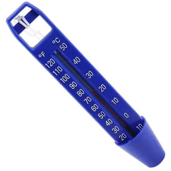 9.5" Blue & White Swimming Pool Thermometer {4}