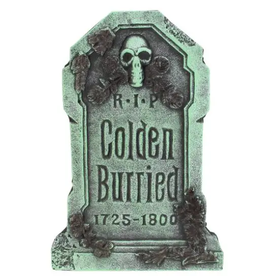 28.5" Colden Burried Halloween Tombstone Yard D&eacute;cor {1}