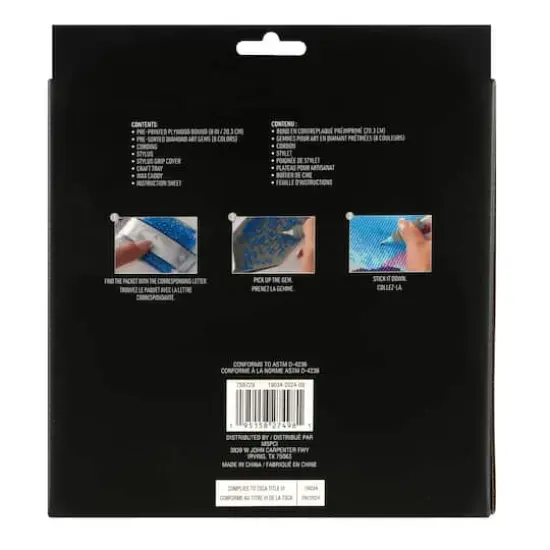 Beach Wood Plaque Diamond Art Kit by Make Market&reg; {5}