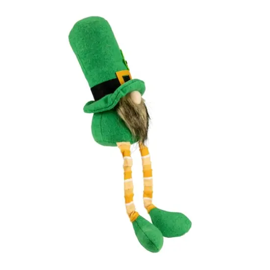 17" St. Patrick's Day Leprechaun Gnome with Dangly Legs {4}
