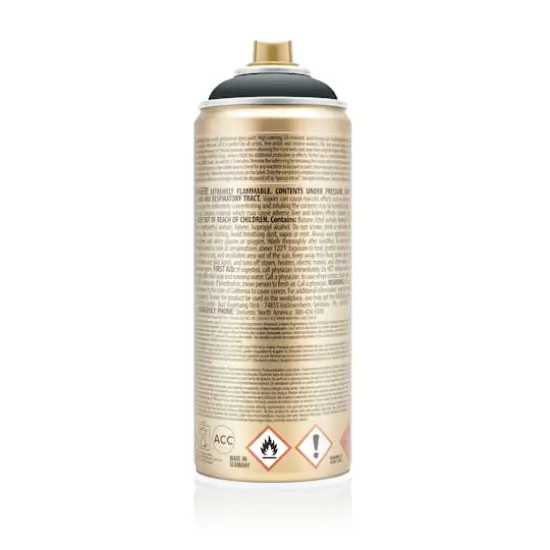Montana&trade; Gold Acrylic Professional Spray Paint G7070 Stealth {7}