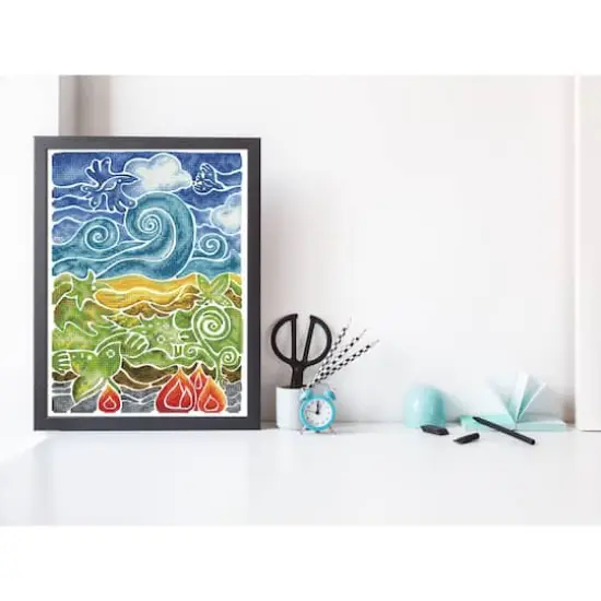 Simply Dotz&reg; Intermediate Natural Wonders Mosaic Diamond Painting Kit {5}