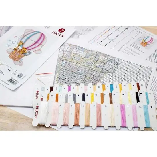 Luca-s Have A Nice Trip Counted Cross Stitch Kit {6}